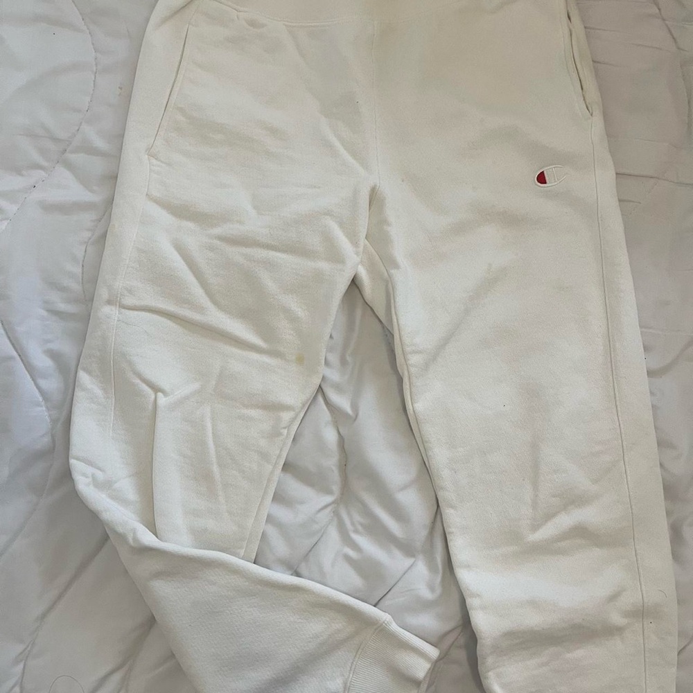 Champion Classic White Joggers